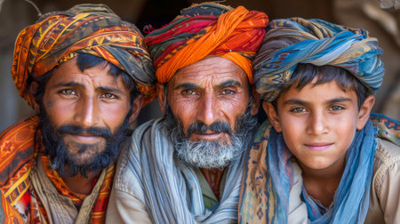 headshot portrait happy middle aged older man smiling bearded mature older maleの素材