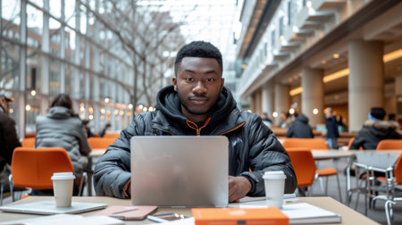 headshot portrait happy middle aged older man smiling bearded mature older maleの素材