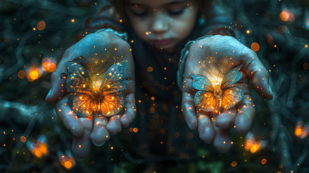 abstract vivid background for product presentation. AI generated.の素材