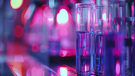 abstract vivid background for product presentation. AI generated.の素材