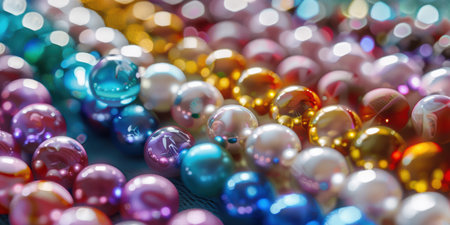 abstract vivid background for product presentation. Jewelry stones, rhinestones. AI generated.の素材