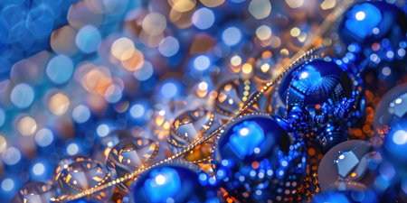 abstract vivid background for product presentation. Jewelry stones, rhinestones. AI generated.の素材