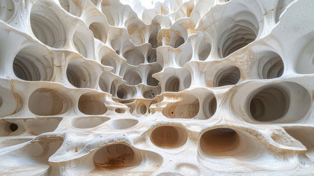 Top view of rings white background. Abstract composition, white arch tray podium. Copy space, flat lay. fantastic futuristic volumetric white design like backgroundsの素材