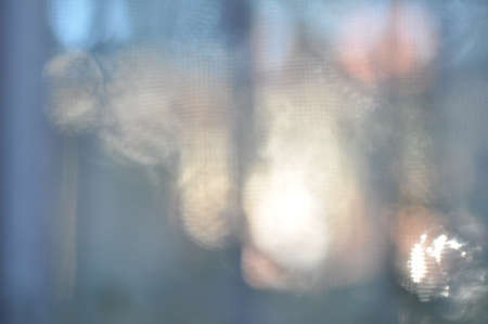 multicolored abstract background with round bokehの写真素材