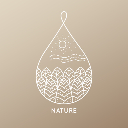 icon natureのイラスト素材