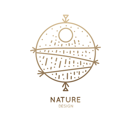 Logo abstract seaのイラスト素材