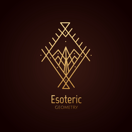 Sacred abstract natureのイラスト素材