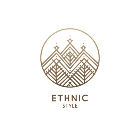 Sacred abstract natureのイラスト素材