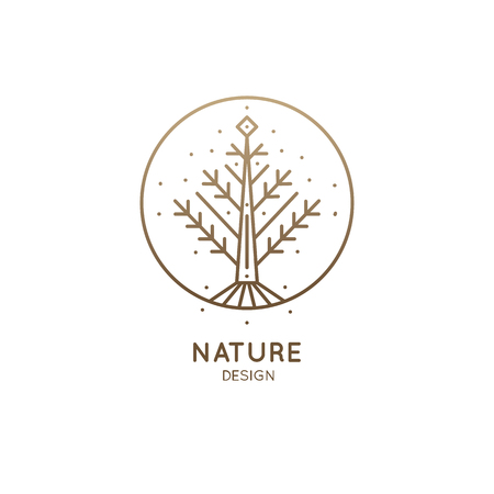 Tropical abstract treeのイラスト素材