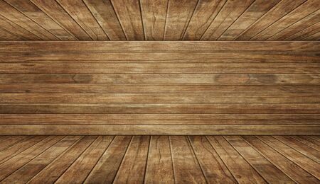 Old wooden background for montage or product presentation. 3D illustrationの写真素材