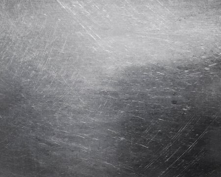 Stainless steel metal brushed background or textureの写真素材