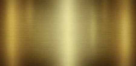 Gold polished metal texture or abstract stainless steel background.の写真素材