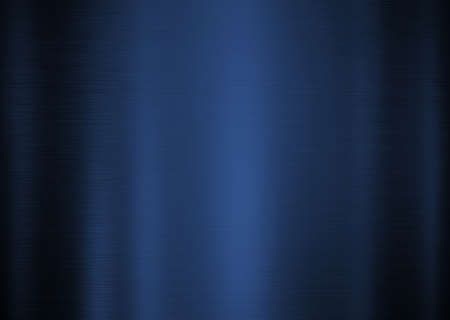 Blue polished metal background or texture stainless steel surfaceの写真素材