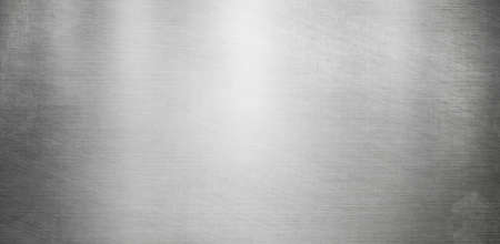 polished metal background or texture stainless steel surfaceの写真素材