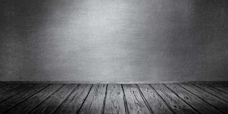 Empty room old background. Empty space for design. 3d illustration