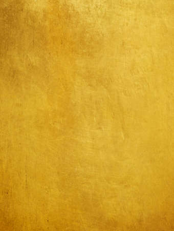 old texture, yellow wall grunge background with space for design.の写真素材