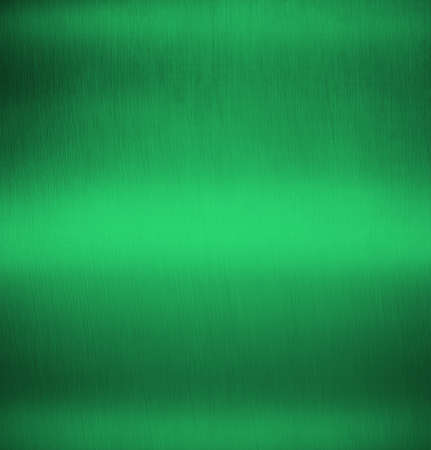 Green metal texture, shiny steel banner. Abstract backgroundの写真素材