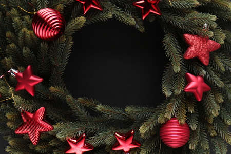 Merry Christmas and Happy New Yearの写真素材