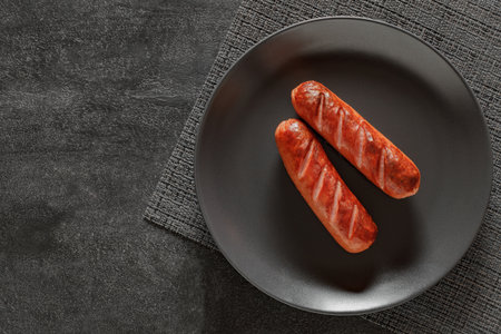 hummus with oil, herbs and chickpeas in bowl, isolated on white background with clipping pathの写真素材