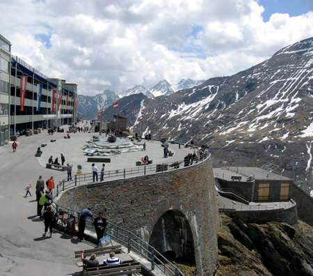 Mountains High Alpine Road in Austriaのeditorial素材