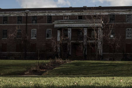 Abandoned Hospital Decay Damage Ruin Concept  
