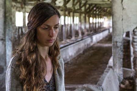 Dark Mood, Psychological Distress, Mental Illness and Addiction themed の写真素材