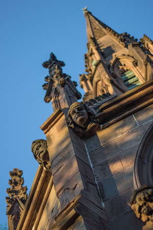 Catholic Cathedral Lutheran Religious Concept Backgroundの写真素材