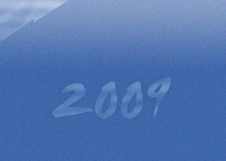 new year 2009の写真素材