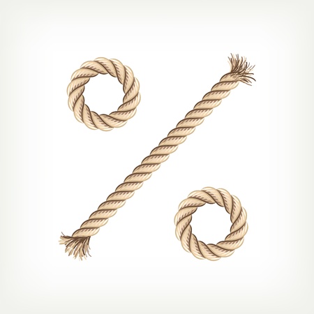 Rope percentのイラスト素材