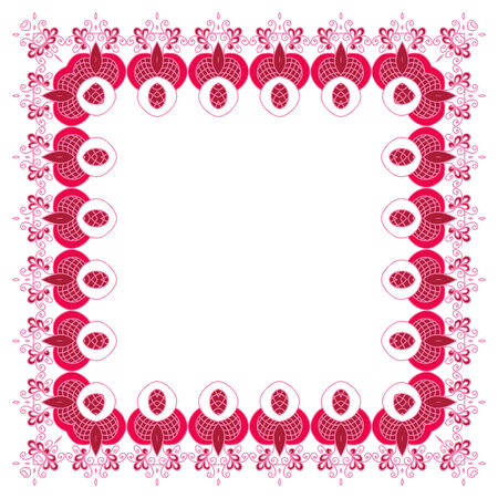 Ornamental seamless lace pattern in vintage styleのイラスト素材