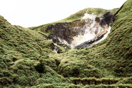 This a Crater in Taipei, Taiwan の写真素材