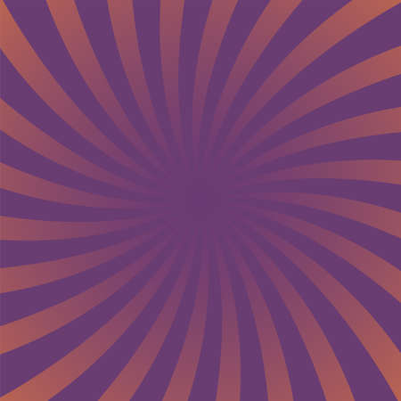 Purple spiral pop art background comic style retro style vector graphic illustration. Retro background illustration.のイラスト素材