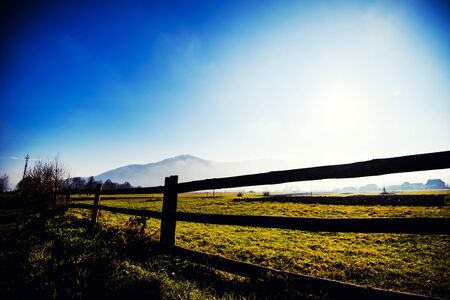 Mountain in the cloud and fog. Location Carpathian, Ukraine, Europe. Explore the beauty of earth....