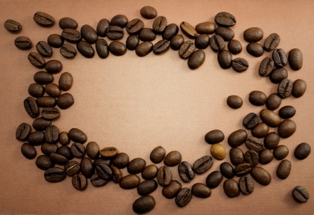 coffee frameの写真素材