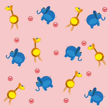 Abstract Animal Patternのイラスト素材