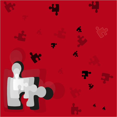 puzzle backgroundのイラスト素材