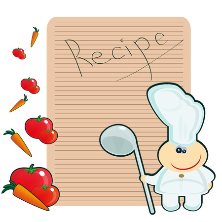 recipeのイラスト素材