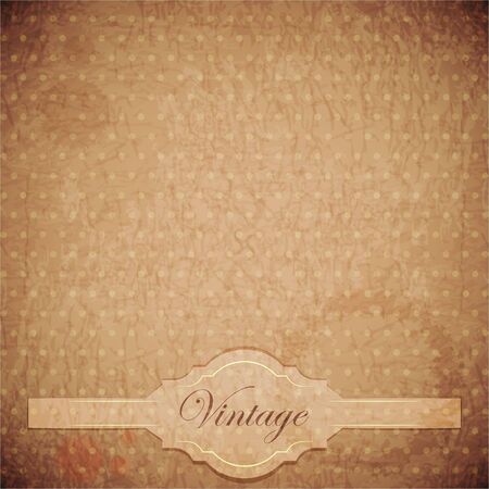 vintage background - crumpled paperのイラスト素材