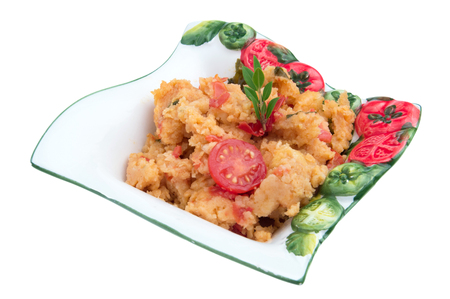 Italian bread soup - Pappa al pomodoroの写真素材