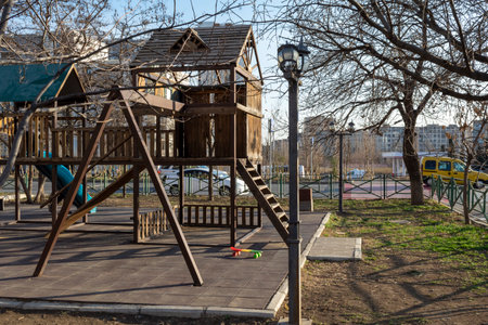 Vake park. Tbilisi, Georgia. Public place for sports and recreation.