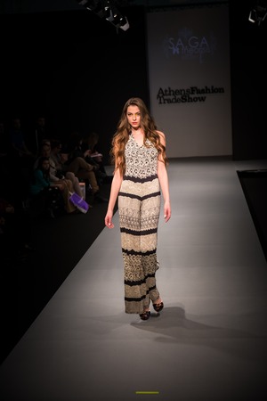 Femmina, Athens fashion trade show in Greece, January 17th. 2015のeditorial素材