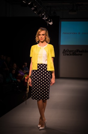 Femmina, Athens fashion trade show in Greece, January 17th. 2015のeditorial素材