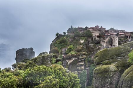 Rocks monasteries of Meteora, Greeceの写真素材
