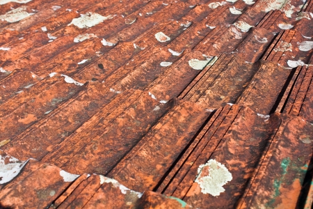Tile roof textureの写真素材