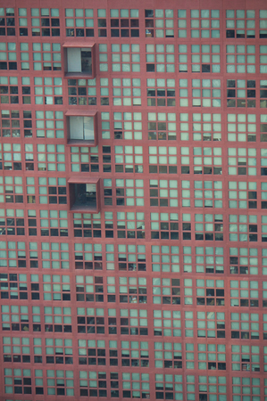 Mexico city office skyscraper pattern view DFの写真素材