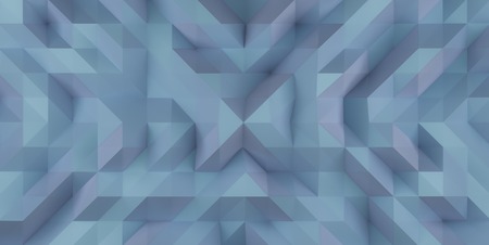 Blue Abstract Triangle Background Illustration Texture