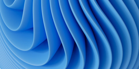 Abstract Blue Waves Texture wallpaper background