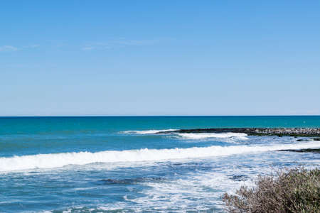 The long waveの写真素材