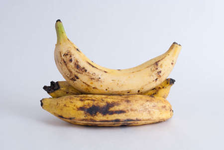 Yellow ripe bananasの写真素材
