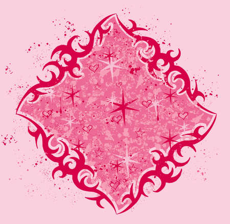 abstract t-shirt esignのイラスト素材